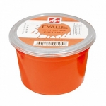 Гуашь в баночке 225 мл (оранжевая светлая)