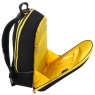 Ранец Proff "Smiley", цвет: черный, желтый. SM14-HBP2