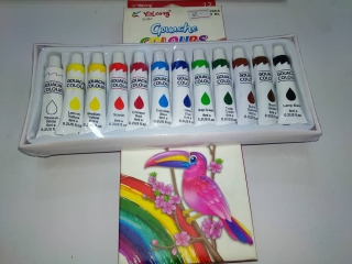 краски гуашь colours yalong 21013-12