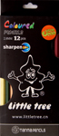 Карандаши Little tree 12 цветов