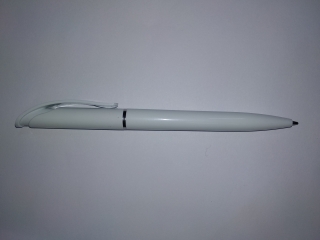 Ручка для логотипа с серебристым  кольцом