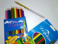 Карандаши 12цв dolphin