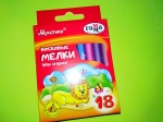 Восковые мелки 18цв, гамма 