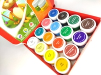 Гуашь цветники 16 цветов 