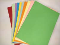 Картон 10 цветов А4 пачка 100л 