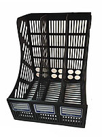 полка вертикальная пласмасовая 3 ряд