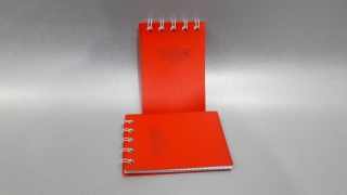 Блокнот маленький на пружине
