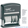 Штамп с 12 бухгалтерскими терминами Trodat 4817 "Printy", высота шрифта 3,8