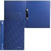 Папка на 2х и 4х - кольцах (A4, Синий) средней плотности
