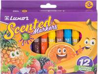 Фломастер - 12 цв LUXOR