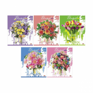 Тетрадь (А5, 48 л, клетка) Hatber (дизайн может отличаться)