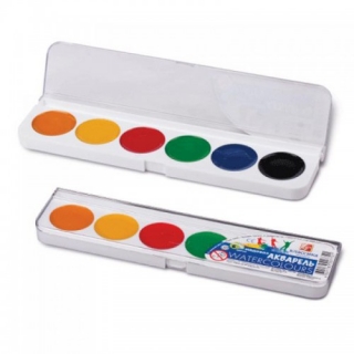 Акварель Луч классика 6 цвета без кисти