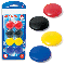Магнитный держатель для досок разноцветный (диаметр 40 мм, 8 штук в упаковке)