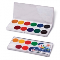 Краски акварельные ЛУЧ «Классика», 12 цветов