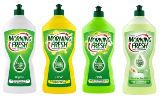 Средство для мытья посуды "Morning Fresh Apple", Суперконцентрат, объем 450