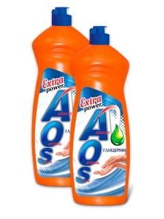 Средство для мытья посуды 900 г AOS