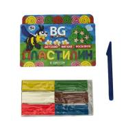 Пластилин "BG" 6 цветов