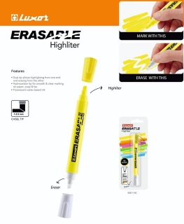 маркер текстовый стирающийся luxor 