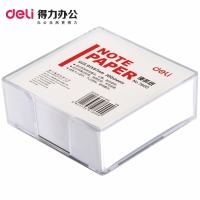 бумага для заметок с футляром 91х87мм deli 7601