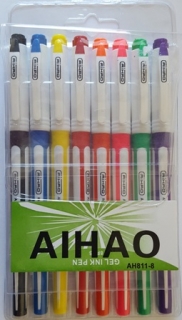 Набор ручек 10 цветов AIHAO AH811-8