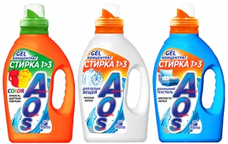 Гель-концентрат для стирки Color 1300гр AOS