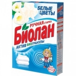 Стиральный порошок Биолан 0,350кг белые цветы РУЧН