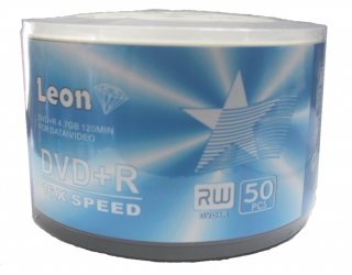 Диск DVD+R 4.7 GB 50 штук