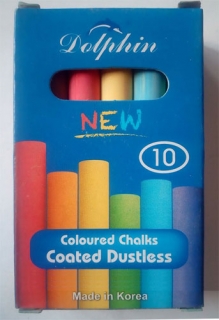 мелки цветные Dolphin