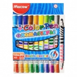 Фломастеры Macaw МС1111-10 двусторонние