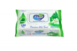 Влажные Салфетки Премиум АЛОЭ ВЕРА 100 шт.