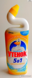 Чистящее средство Туалетный утенок 5 в 1 Цитрусовый