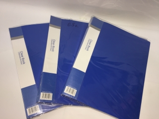 Папка файловая 30 листов H-30A  CLEAR BOOK