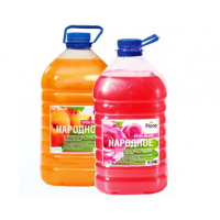 Жидкое крем-мыло "Народное" с перламутром