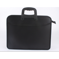 Портфель черный на кнопке