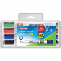 Маркер для доски 4 цв - 650 LUXOR